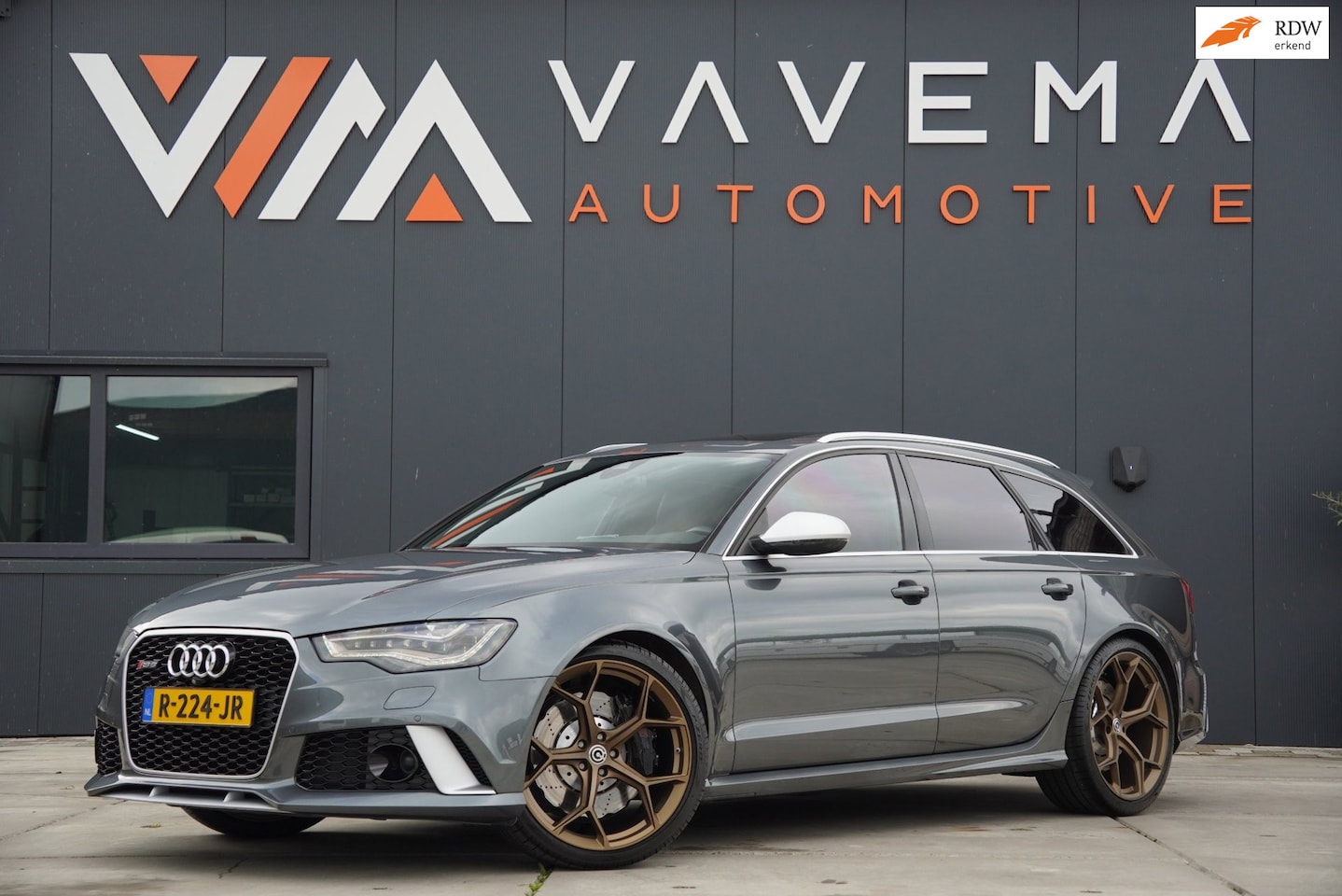 Audi A6 Avant - RS6|2014|4.0 TFSI V8|560PK|quattro|Pro Line Plus|Pano|HUD|Keramisch|B&O|Memory|21"|RS-Zete - AutoWereld.nl