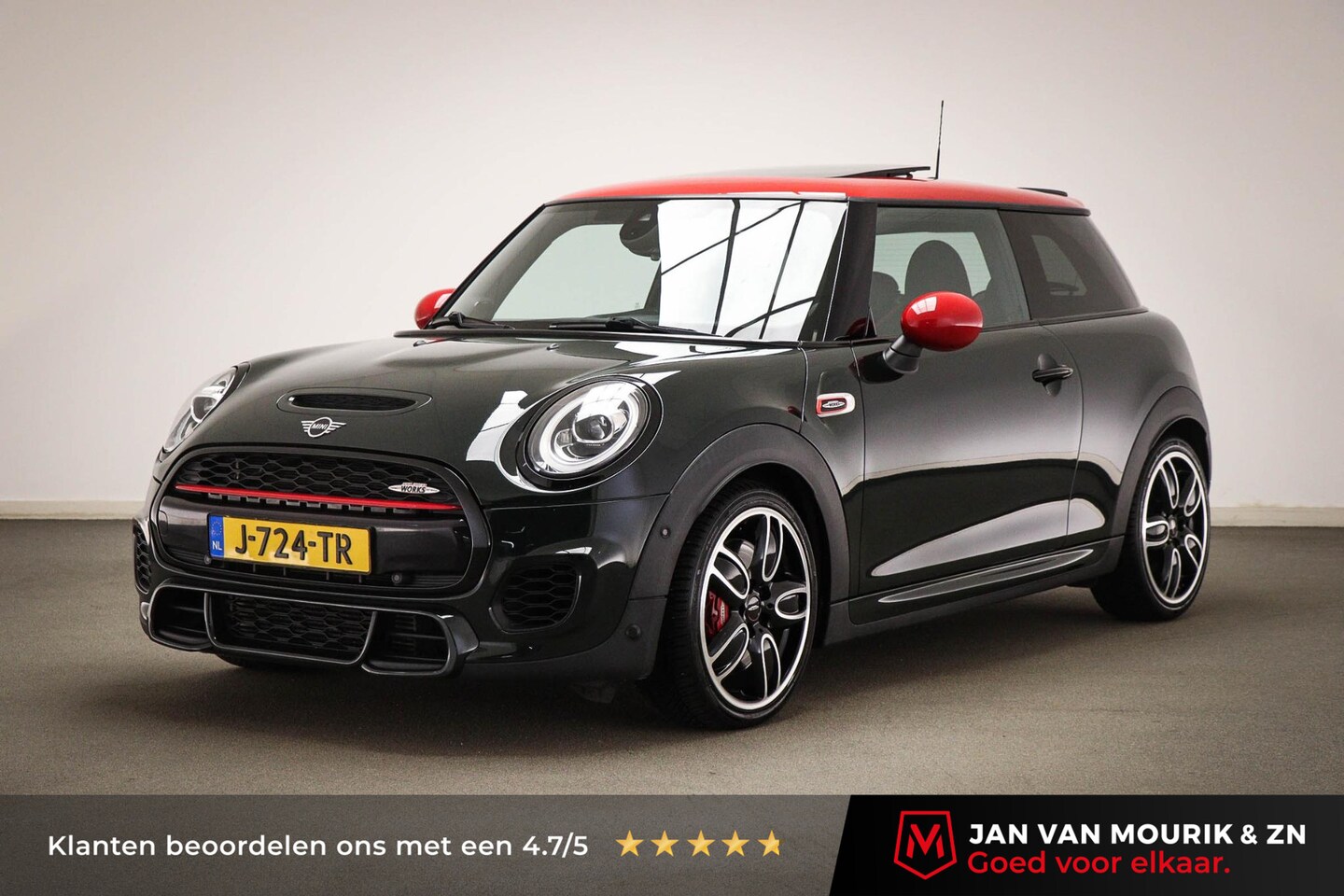 MINI 3-Deurs - 2.0 John Cooper Works Chili | PANORAMADAK | HEAD UP | DRAADLOZE LADER | DAB | HARMAN KARDO - AutoWereld.nl