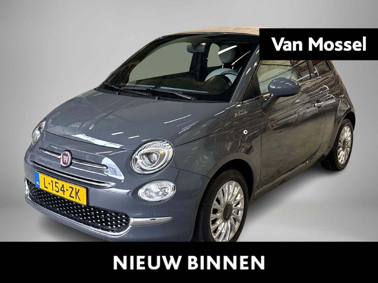 Fiat 500 C - 1.0 Hybrid Dolcevita | Apple Carplay/Android Auto | Airco | Parkeersensoren | LMV 15" | - AutoWereld.nl