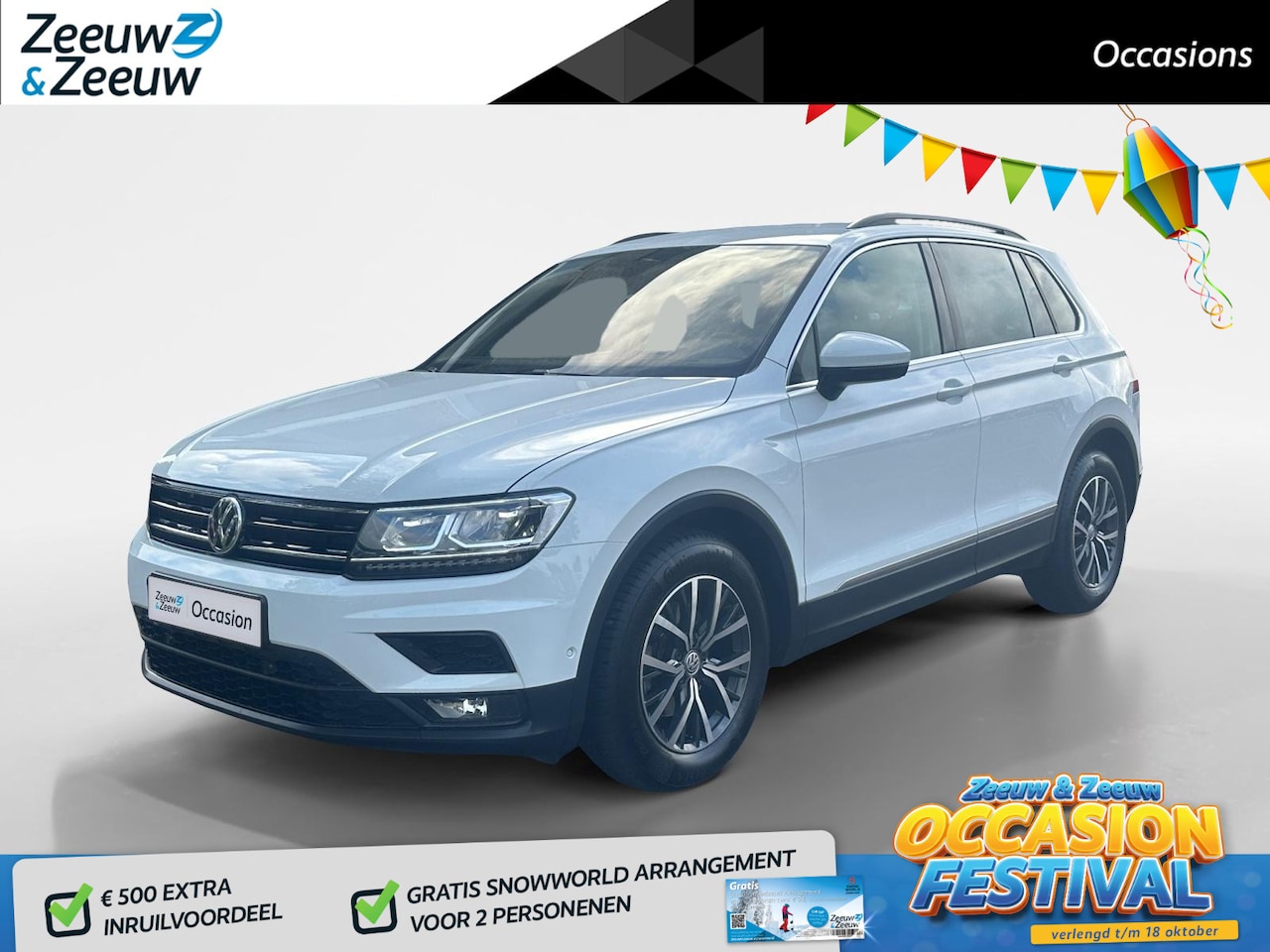 Volkswagen Tiguan - 1.4 TSI Comfortline | Head Up | ADA | Camera | - AutoWereld.nl