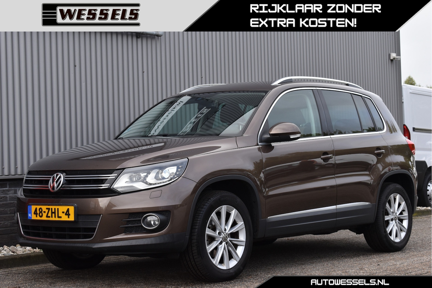 Volkswagen Tiguan - 2.0 TSI Sport&Style 4Motion 2200KG trekgewicht, Automaat, Stoelverwarming, Trekhaak, Cruis - AutoWereld.nl