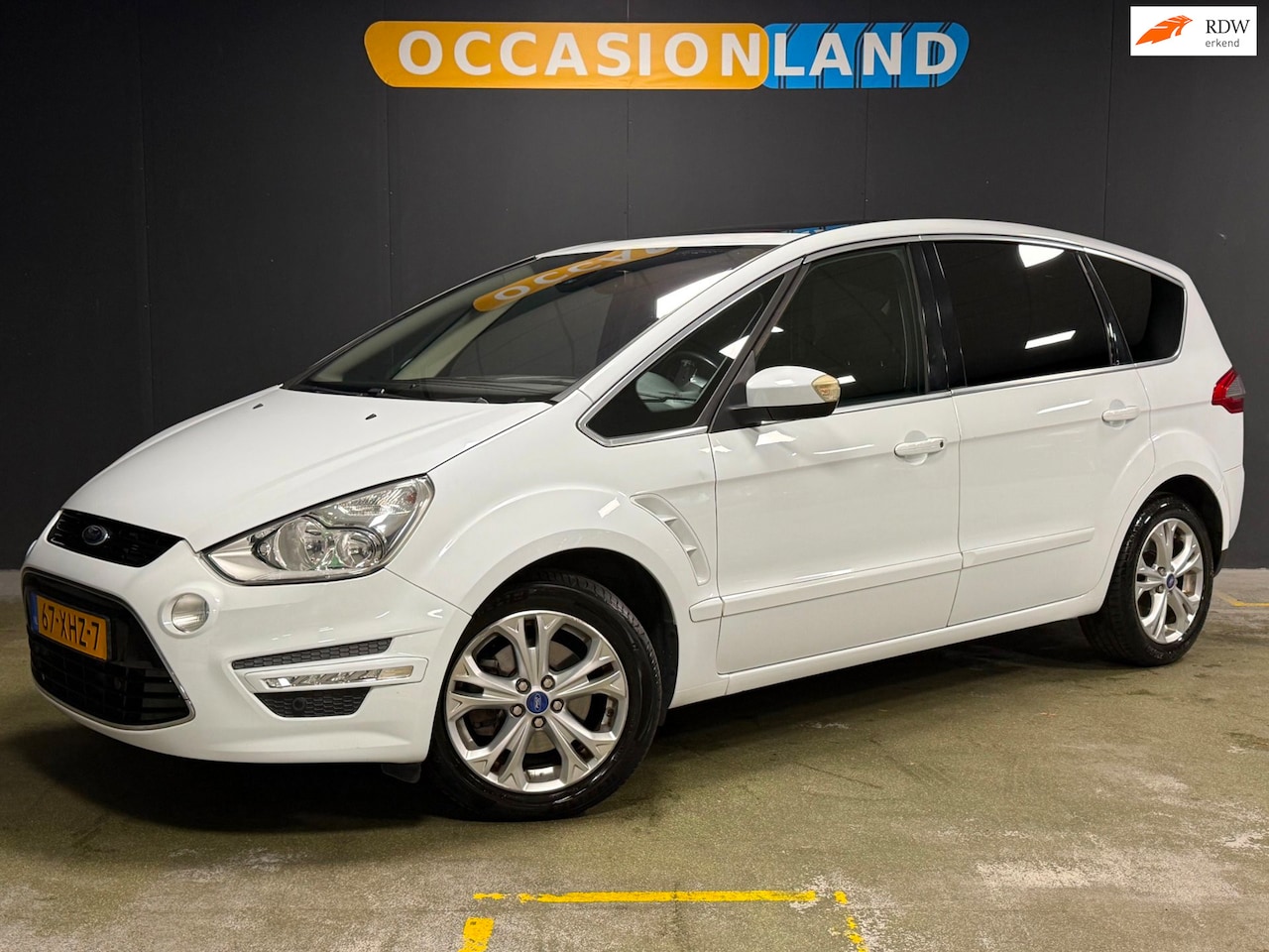 Ford S-Max - 1.6 EcoBoost Titanium 7p.|PANO|PDC|CRUISE|BLUETOOTH|NAVI|17INCH| - AutoWereld.nl