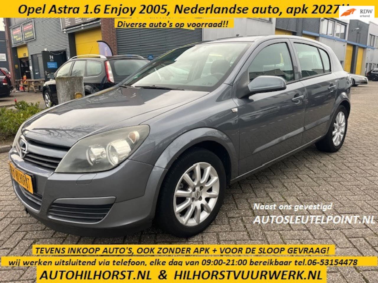 Opel Astra - 1.6 Enjoy 1.6 Enjoy, Nette complete auto's ( diverse in deze p klassen ) - AutoWereld.nl