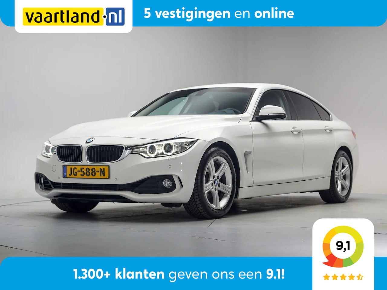 BMW 4-serie Gran Coupé - 418i Executive Sport Aut. [ Navi Xenon PDC Clima ] - AutoWereld.nl