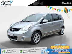 Nissan Note - 1.6 Life + | TREKHAAK | ACHTERUITRIJCAMERA | AUTOMAAT | 1 JAAR BOVAG GARANTIE | LAGE KILOM