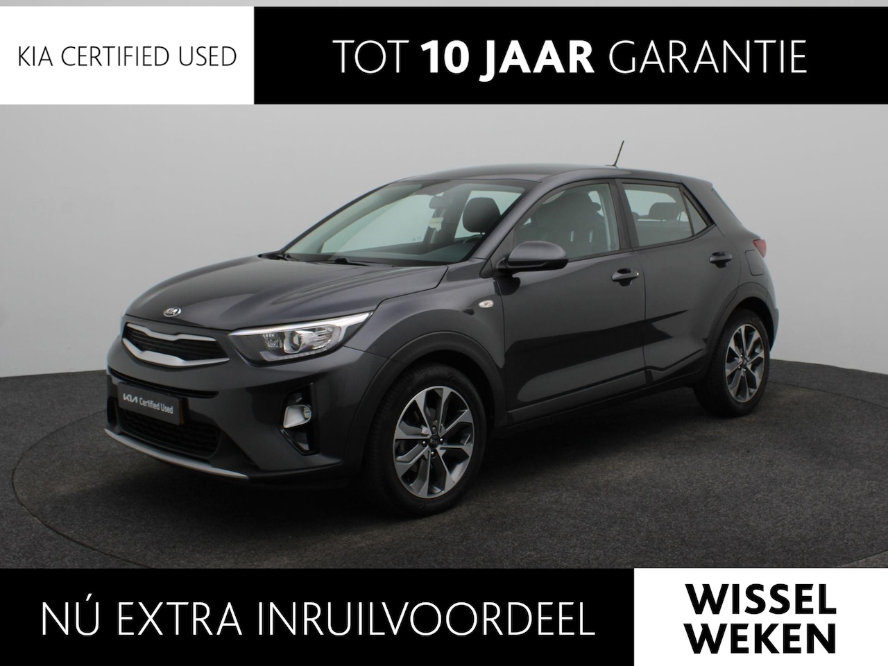 Kia Stonic - 1.0 T-GDi ComfortPlusLine Navigator | Navi | Lm Velgen | Airco | Camera | 1e Eigenaar | - AutoWereld.nl