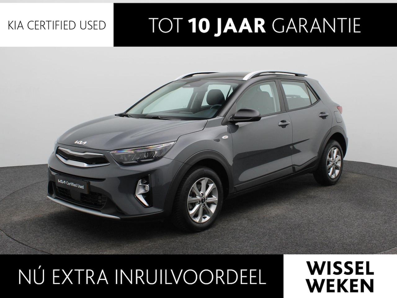 Kia Stonic - 1.0 T-GDi MHEV DynamicLine | Airco | Lm Velgen | Navi | Camara | Parkeerhulp | - AutoWereld.nl