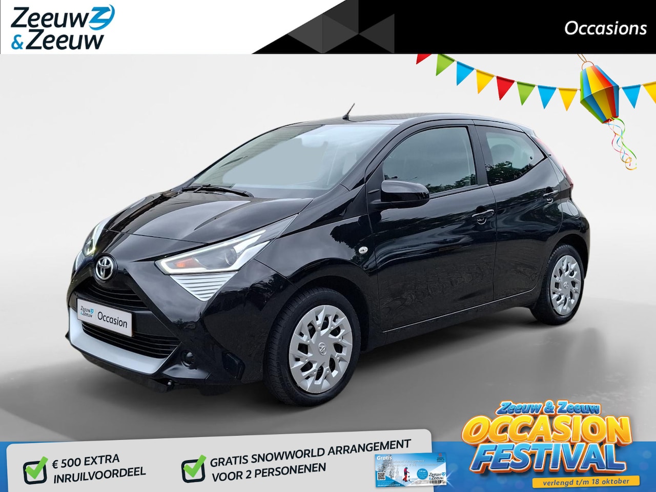 Toyota Aygo - 1.0 VVT-i x-play | ACHTERUITRIJCAMERA | 5 DEURS | TELEFOON | AIRCO | ELEKTRISCHE RAMEN | - AutoWereld.nl