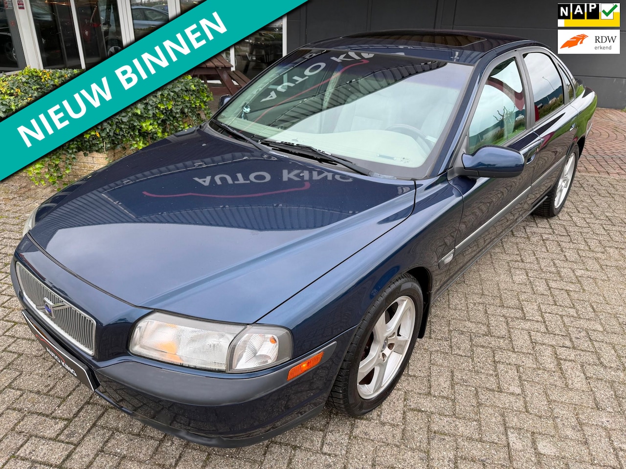 Volvo S80 - 2.4 Comfort 170 PK AUTOMAAT LAGE KM APK+NAP - AutoWereld.nl