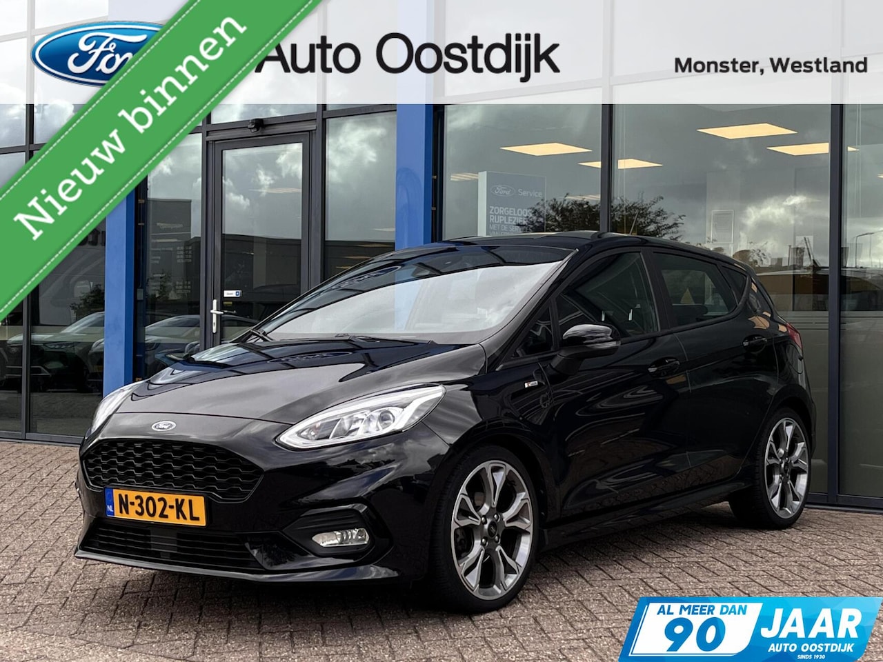 Ford Fiesta - 1.0 EcoBoost ST-Line 125PK Winterpack Cruise Navi Parkeersensoren Achter Climate Full-LED - AutoWereld.nl