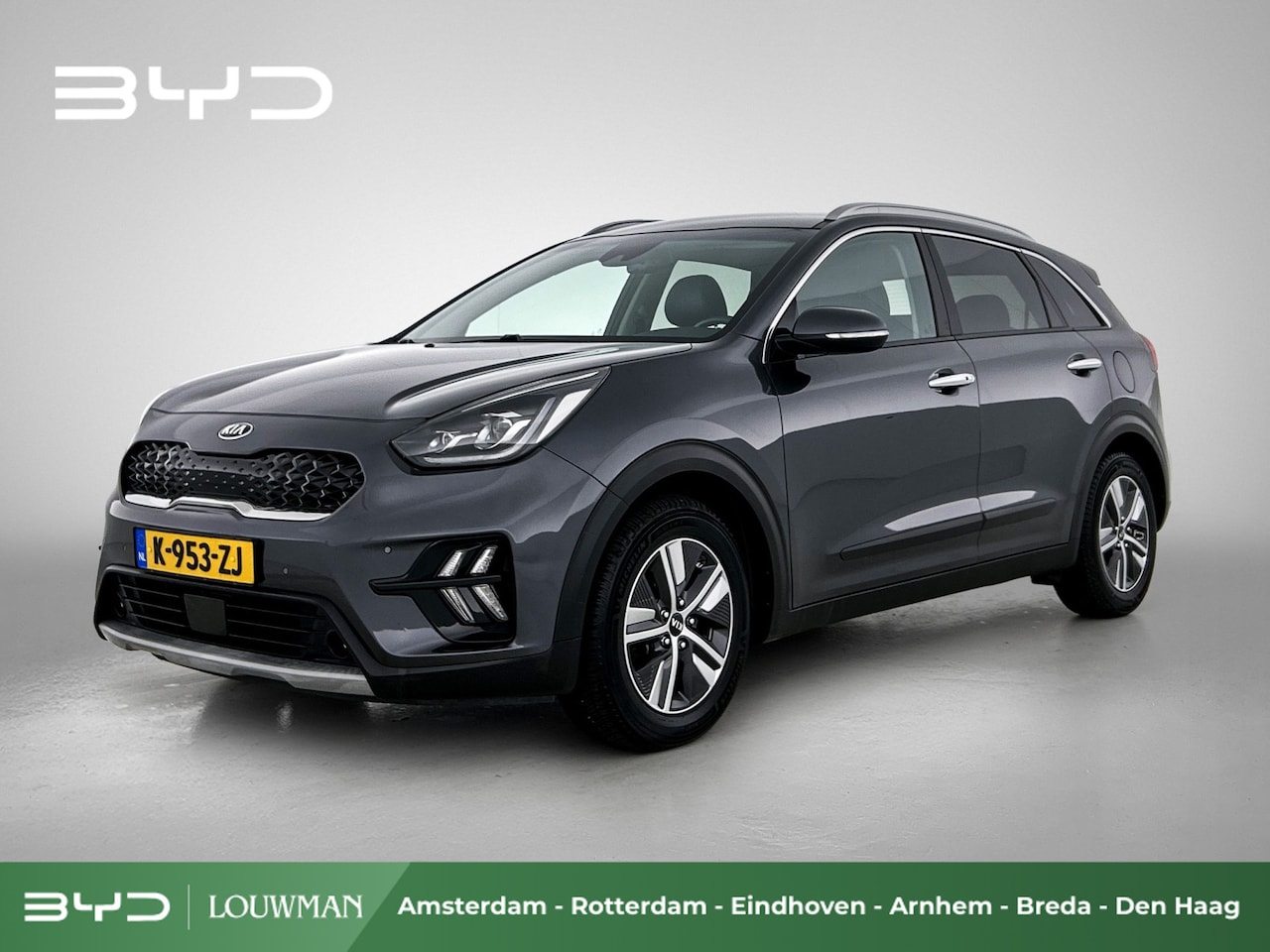 Kia Niro - 1.6 GDi Hybrid DynamicPlusLine | Trekhaak | Leder | - AutoWereld.nl
