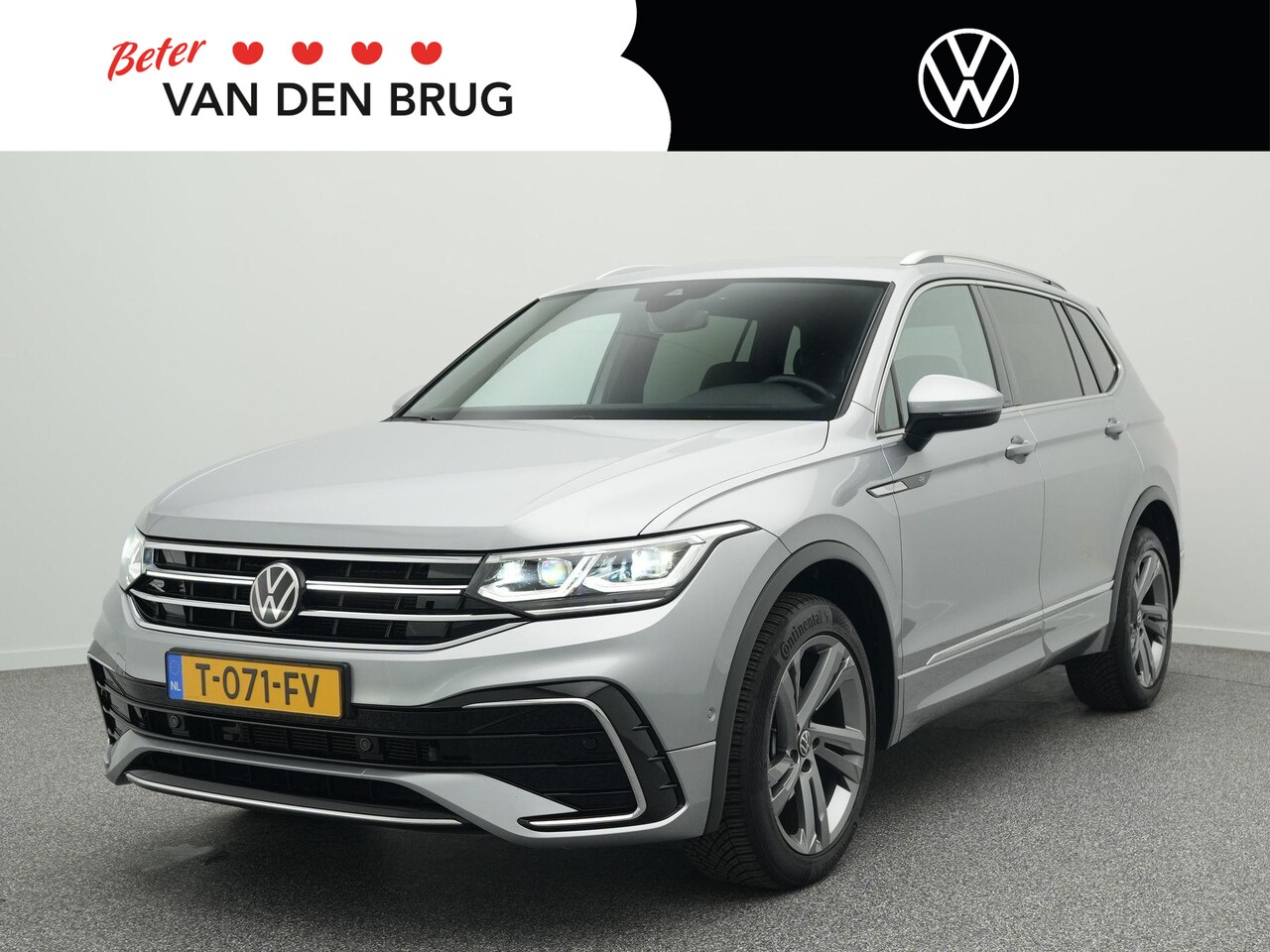 Volkswagen Tiguan Allspace - 1.5 TSI 150PK R-Line Business 7p. | Trekhaak | Navigatie | Stoel + stuurverwarming | Achte - AutoWereld.nl