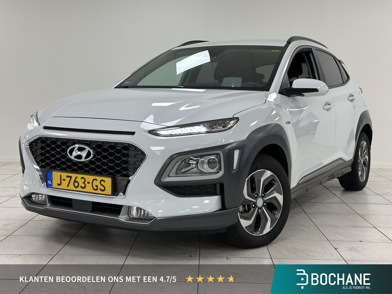 Hyundai Kona - 1.6 GDI HEV Fashion TREKHAAK | ALL-SEASON-BANDEN | HEAD-UP DISPLAY | ADAPTIVE CRUISE CONTR - AutoWereld.nl