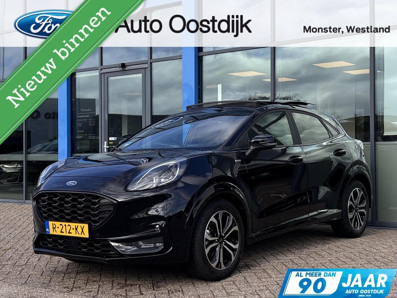 Ford Puma - 1.0 EcoBoost Hybrid ST-Line 125PK Panodak Winterpack Adaptieve Cruise Camera Blind-Spot Pa - AutoWereld.nl