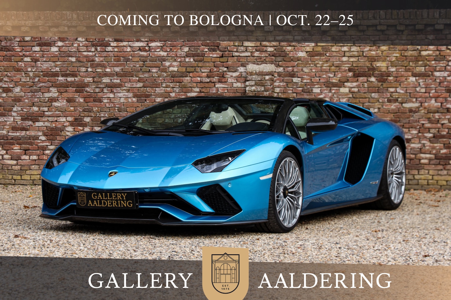 Lamborghini Aventador - S Roadster "Blu Aegir over Bianco Polar" "Blu Aegir over Bianco Polar" - First owner saw t - AutoWereld.nl