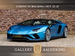 Lamborghini Aventador - S Roadster "Blu Aegir over Bianco Polar" "Blu Aegir over Bianco Polar" - First owner saw t