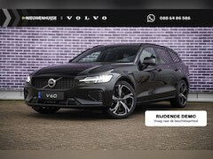 Volvo V60 - 2.0 T6 Plug-in hybrid AWD Ultra Dark | Adaptive Cruise Control | Head Up Display | 360 Cam
