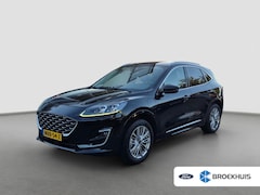 Ford Kuga - 2.5 PHEV Vignale | 88, 5% SoH | Stoel+Stuur+Voorruitverwarming | Memory stoelen vol leder