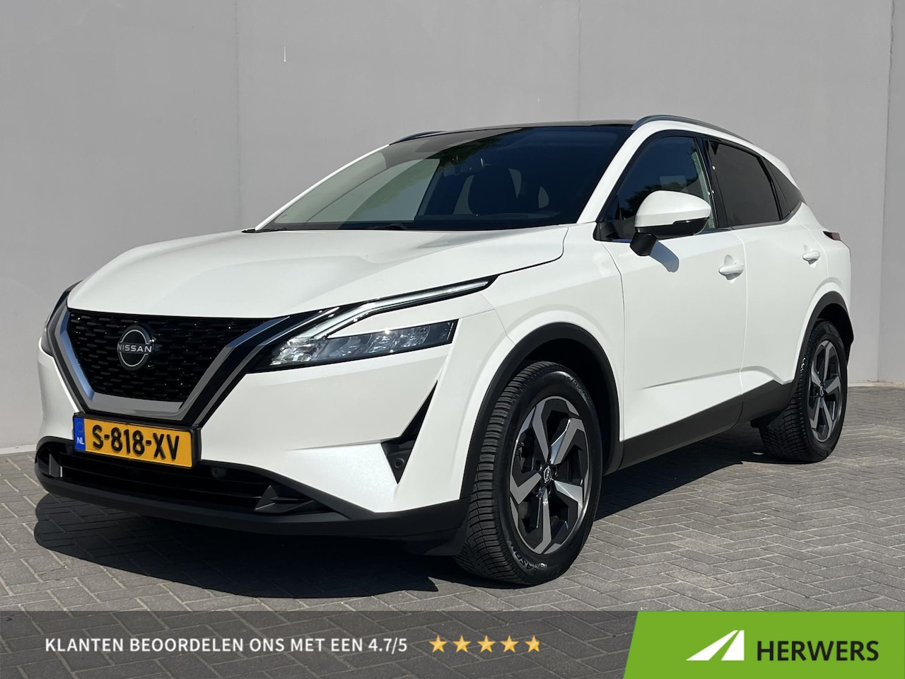Nissan Qashqai - 1.3 MHEV N-Connecta / Trekhaak (1.400KG) / Panoramadak / Airco / Apple Carplay&Android Aut - AutoWereld.nl