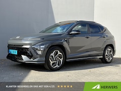 Hyundai Kona - 1.6 GDI HEV N Line Sky / TAXI / Blauw Kenteken / Dealer onderhouden / Achteruitrijcamera /