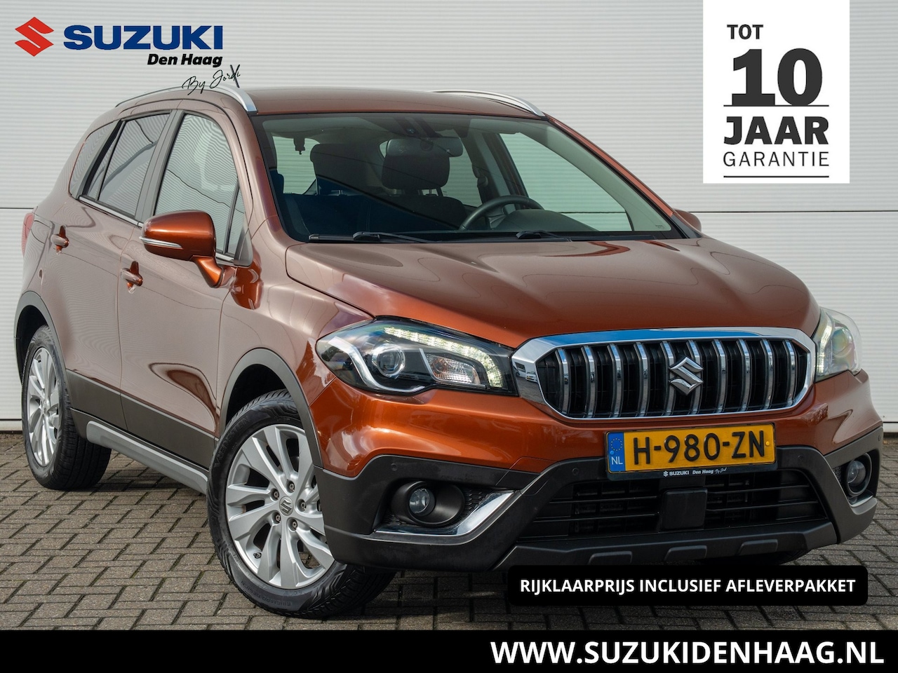 Suzuki S-Cross - 1.0 Boosterjet Select Automaat| Cruise controle| Keyless| Stoelverwarming| Apple /Android - AutoWereld.nl