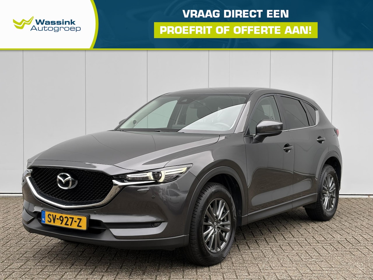 Mazda CX-5 - 2.0 SkyActiv-G 165 Skylease GT Elektr. stoelen | Trekhaak 2000KG | Navigatie | Stoel -stuu - AutoWereld.nl