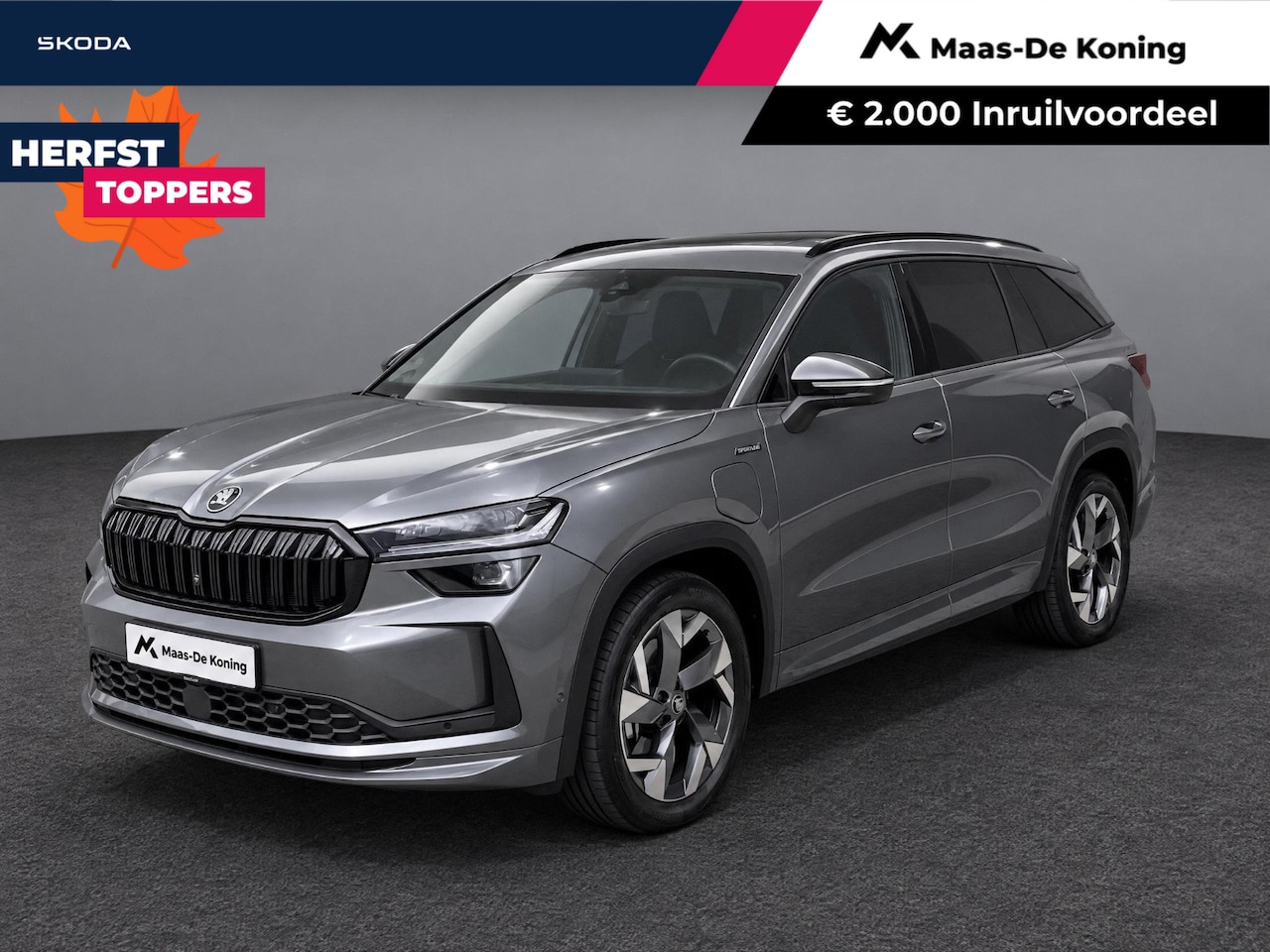 Skoda Kodiaq - Sportline Business 1.5 TSI PHEV 150kW / 204PK DSG | Trekhaak wegklapbaar | Herwaardering | - AutoWereld.nl