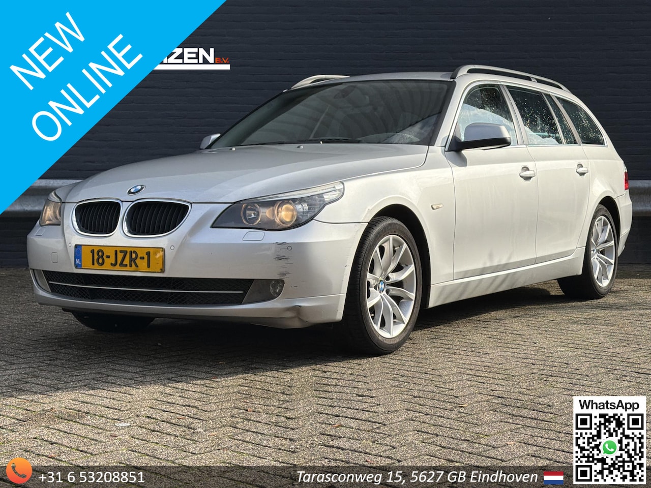BMW 5-serie Touring - 520i Corporate Lease Business Line Edition I | Leder | Cruise | Climate | Navi | Stoelverw - AutoWereld.nl