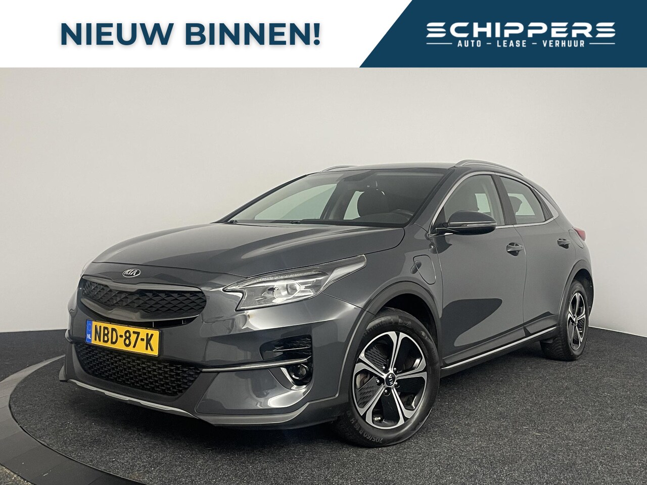 Kia XCeed - 1.6 GDi PHEV DynamicLine | 1/2 leder | Navigatie | Plug-in Hybrid - AutoWereld.nl