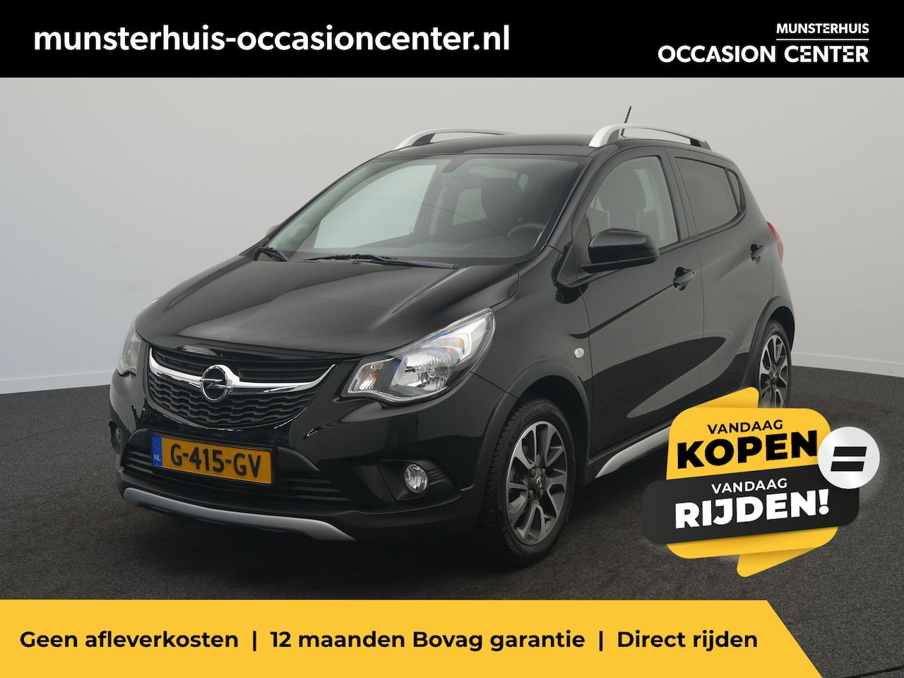 Opel Karl - 1.0 Rocks Online Edition - RIJKLAARPRIJS - - AutoWereld.nl