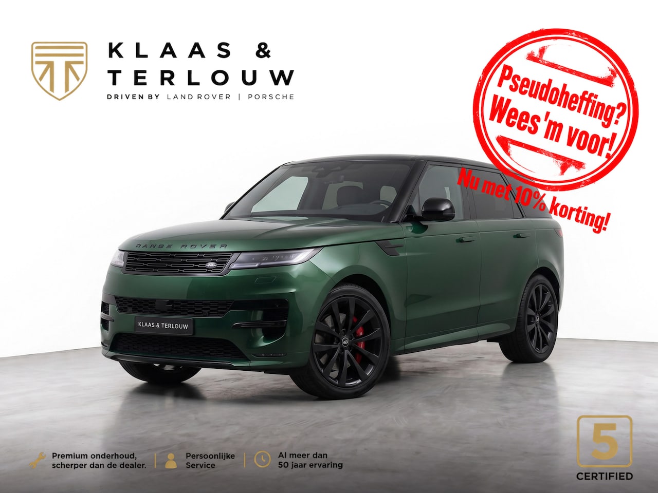 Land Rover Range Rover Sport - P460e Dynamic SE | NP € 146.510,- | SV  Ultra Britisch Racing | Head-up - AutoWereld.nl
