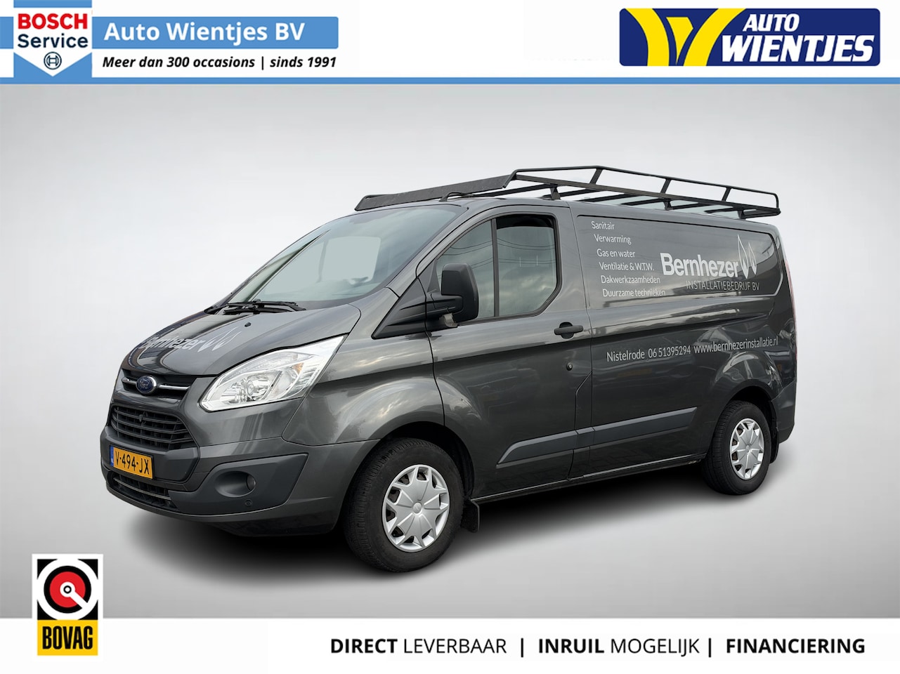 Ford Transit Custom - 2.0 TDCI | L1H1 Trend 3-Pers | Airco | Cruise | Navi | Trekhaak - AutoWereld.nl