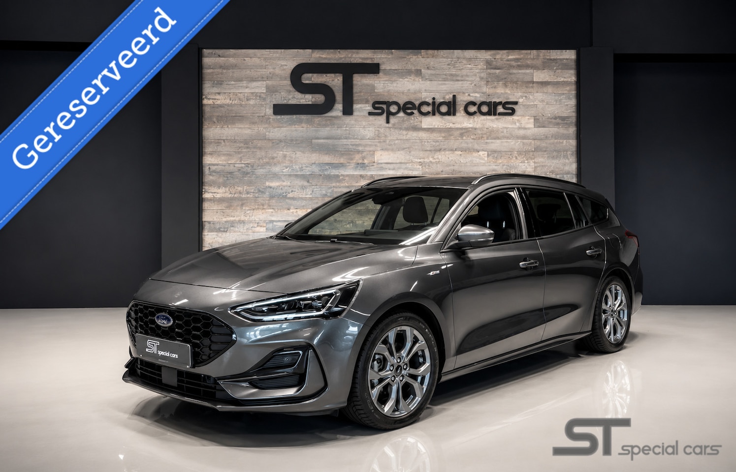 Ford Focus Wagon - 1.0 EcoBoost Hybrid ST Line|ACC|LED|Winter - AutoWereld.nl