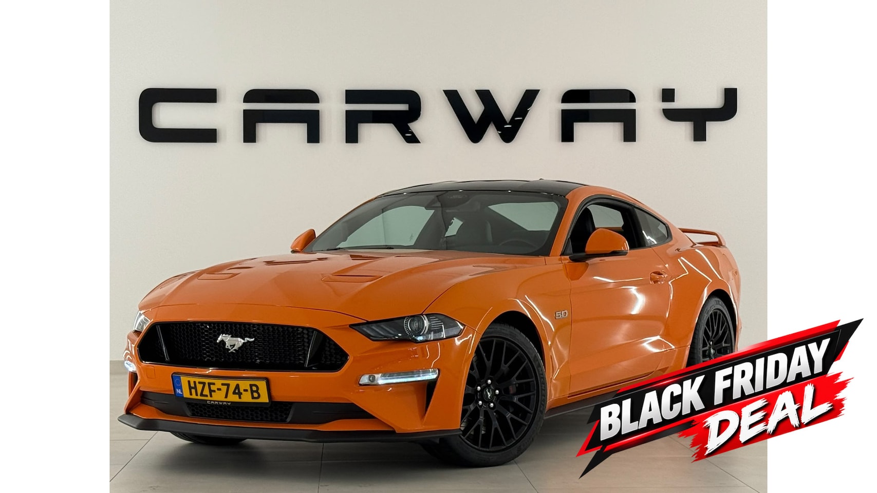 Ford Mustang - 5.0 V8 GT Performance Carbon Pack BLACK FRIDAY DEAL! - AutoWereld.nl