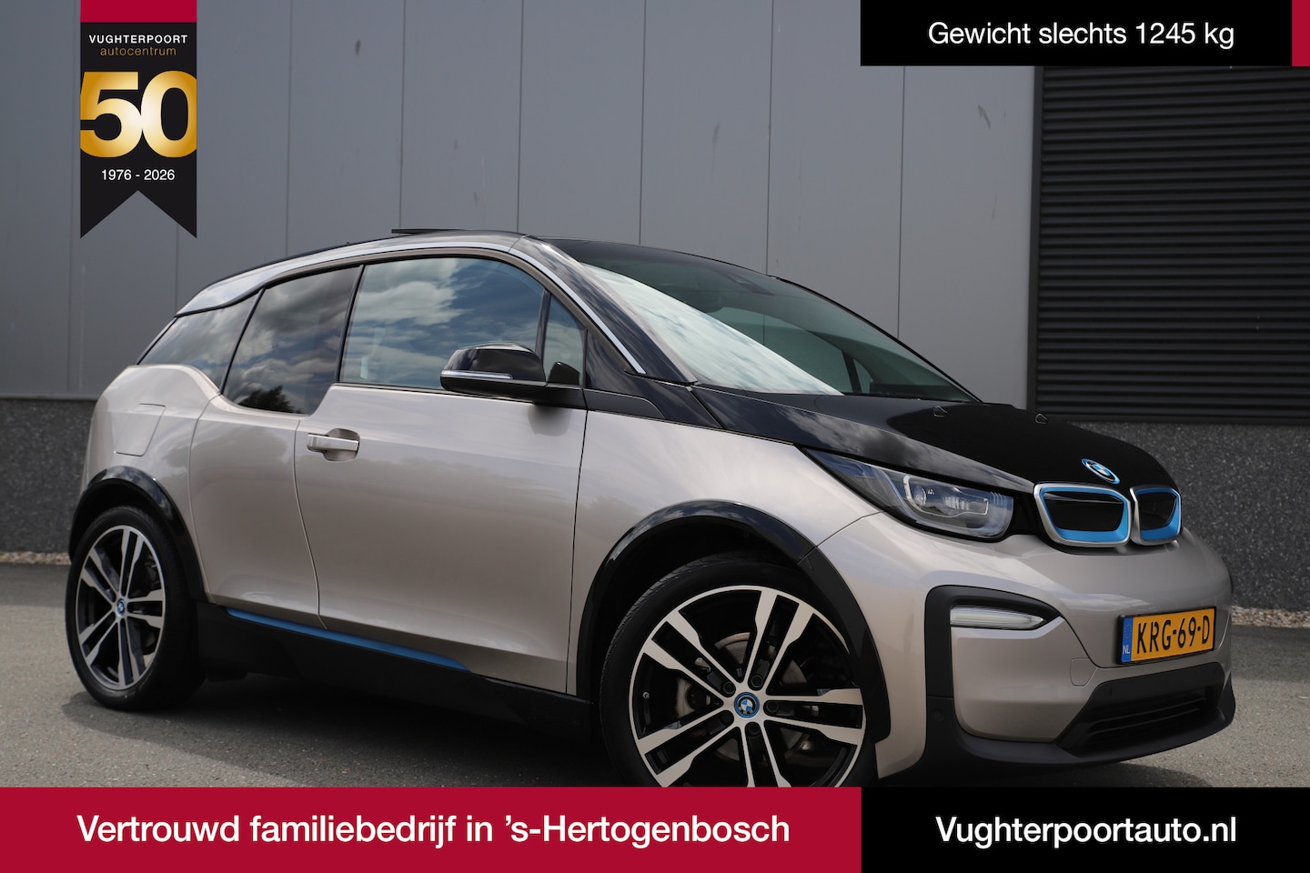 BMW i3 - Executive 120Ah 42 kWh/*Lodge*/Sunroof/Kaschmir Silver/Adaptive/Camera/W-pomp/3-fase - AutoWereld.nl