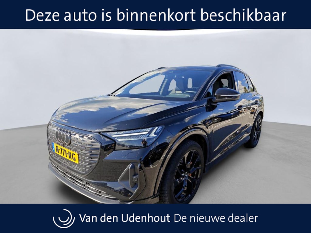 Audi Q4 e-tron - 40 Launch Edition S Competition 77 kWh / Camera / Stoelverwarming - AutoWereld.nl
