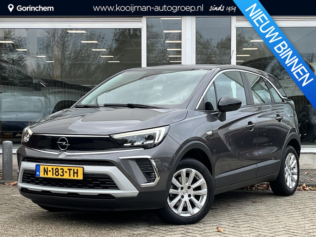Opel Crossland - 1.2 Turbo Elegance / trekhaak / dealer onderhouden / complete auto! - AutoWereld.nl