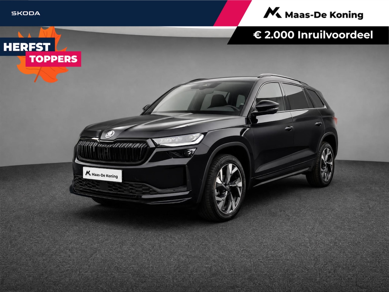 Skoda Kodiaq - Sportline Business 1.5 TSI PHEV 150kW / 204PK DSG | Trekhaak wegklapbaar | Herwaardering | - AutoWereld.nl