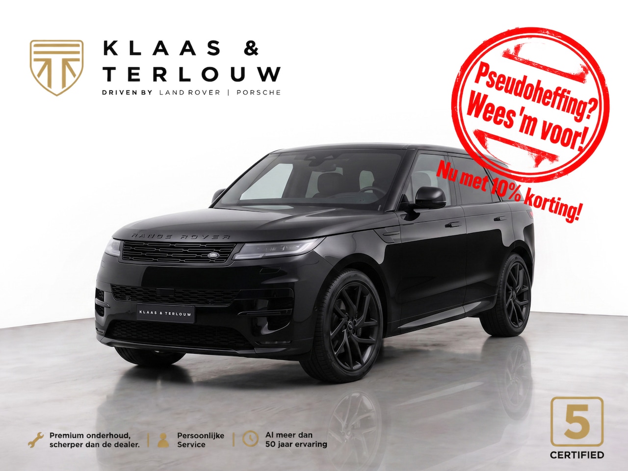 Land Rover Range Rover Sport - 3.0 P460e BATTERSEA EDITION | Rode gordels | Black Pack | Head Up | Stoelkoeling - AutoWereld.nl
