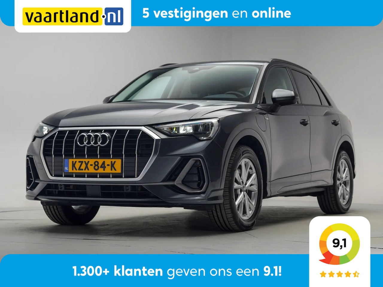 Audi Q3 - 45 TFSI e S Line [ SoH 87,9% | LED Virtual Stoelverwarming Alcantara/leder ] - AutoWereld.nl