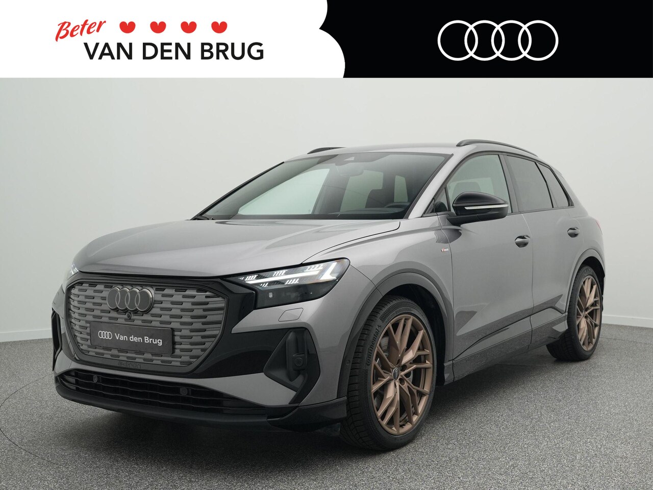 Audi Q4 e-tron - 50 quattro S edition 77 kWh 299 PK | Side Assist | Head-Up Display | SONOS Sound | Achteru - AutoWereld.nl