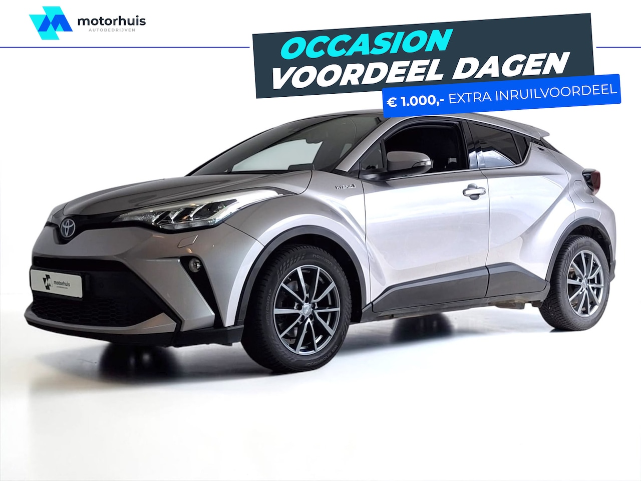 Toyota C-HR - 1.8 HEV Dynamic 122pk Automaat STOELV CAMERA CARPLAY - AutoWereld.nl