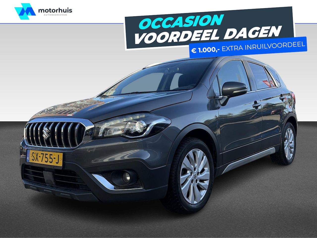 Suzuki S-Cross - 1.0 Boosterjet Exclusive CAMERA/ NAVI/ STOELVERWARMING - AutoWereld.nl