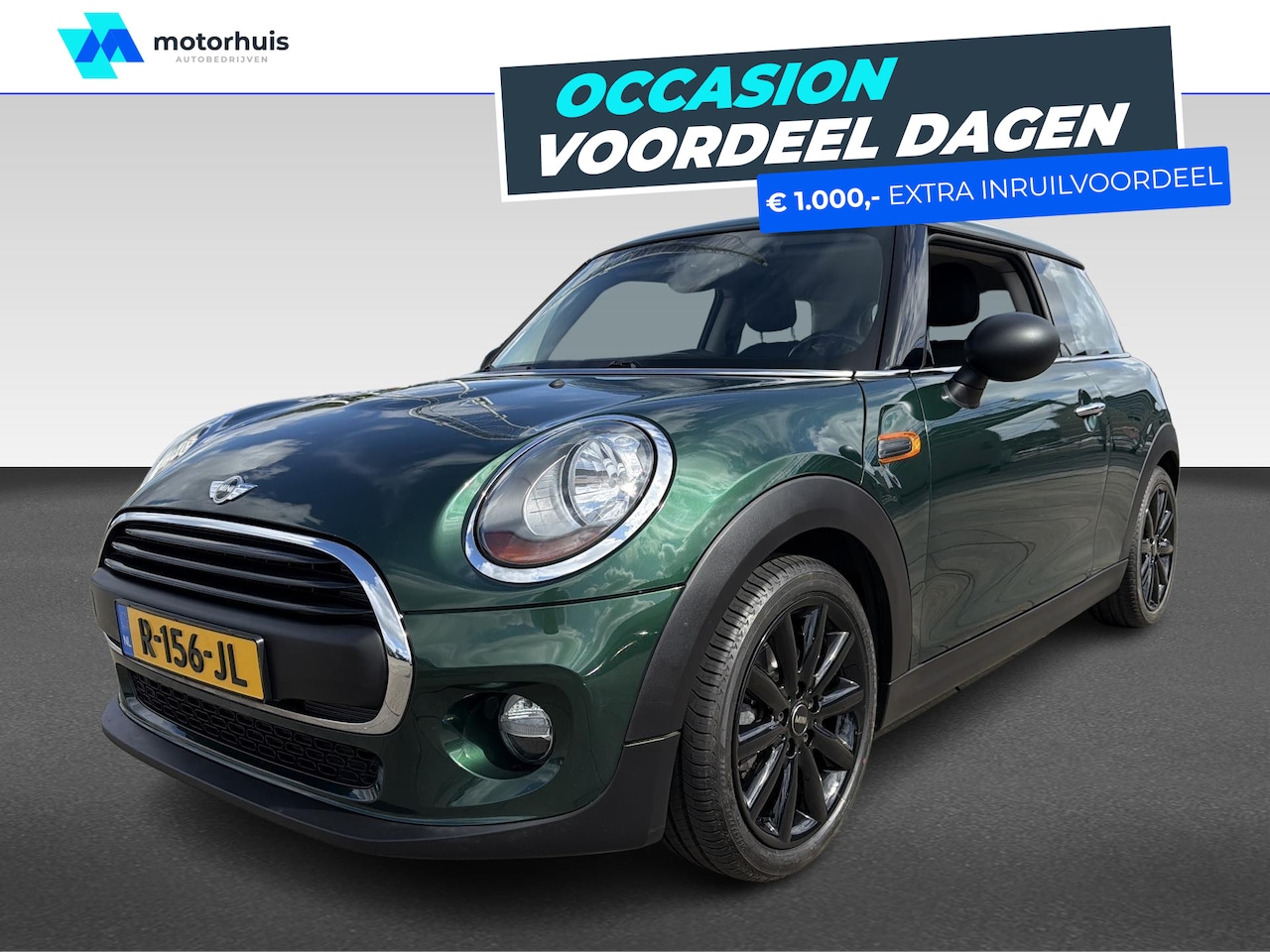 MINI 3-Deurs - 1.2 One Chili | Lederen stuurwiel | Lichtmetalen velgen 17" | Metaalkleur - AutoWereld.nl
