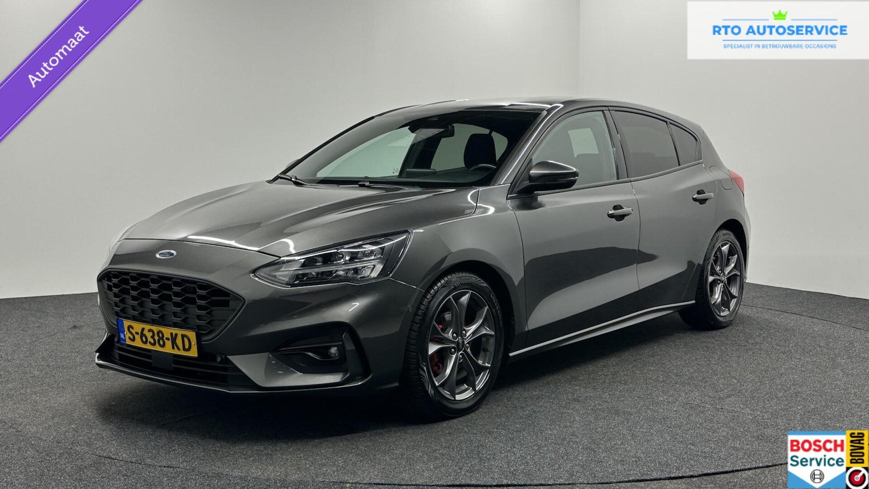 Ford Focus - 1.0 EcoBoost ST Line X Business AUTOMAAT CLIMA STOELVERW. - AutoWereld.nl