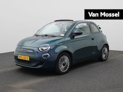 Fiat 500 C - 500e 42 kWh Icon | SOH 94.5% | ACHTERUITRIJCAMERA | APPLE CARPLAY - ANDROID AUTO | STOELVE