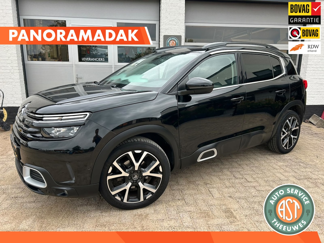 Citroën C5 Aircross - 1.2 Shine PANO.DAK|360CAMERA|NAVI|LEER|CRUISE - AutoWereld.nl