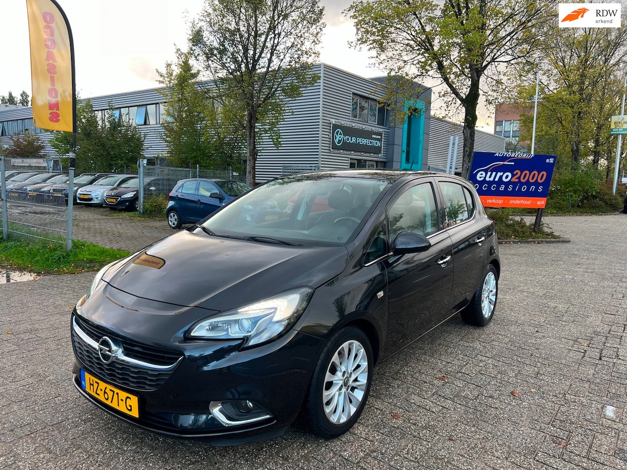 Opel Corsa - 1.0 Turbo Cosmo - NAVIGATIE - LEDER - PARKSENSOR ! - AutoWereld.nl