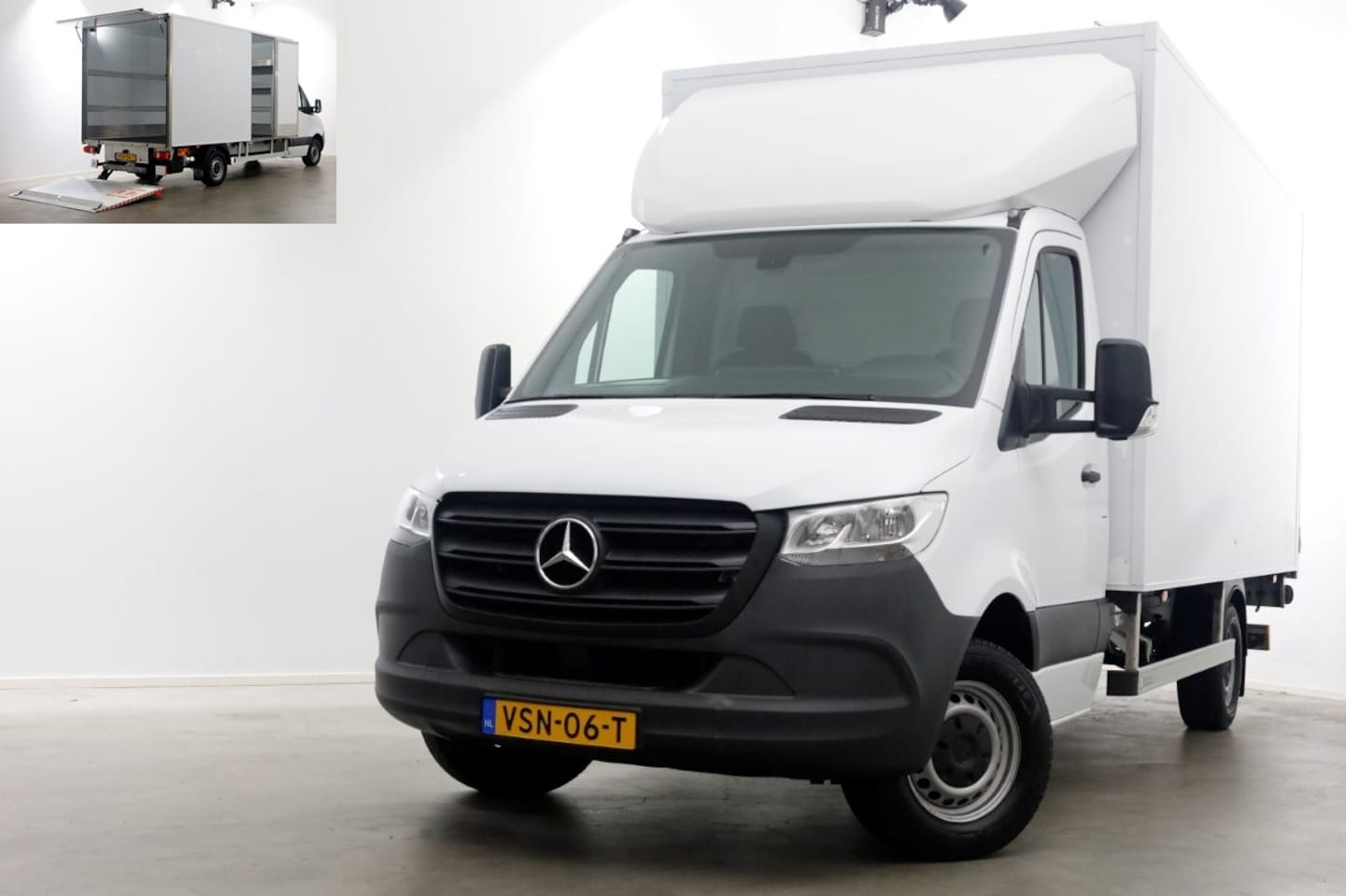 Mercedes-Benz Sprinter - 315 CDI 150pk 9G Automaat RWD Bakwagen met laadklep 1.006kg laadvermogen 11-2022 - AutoWereld.nl