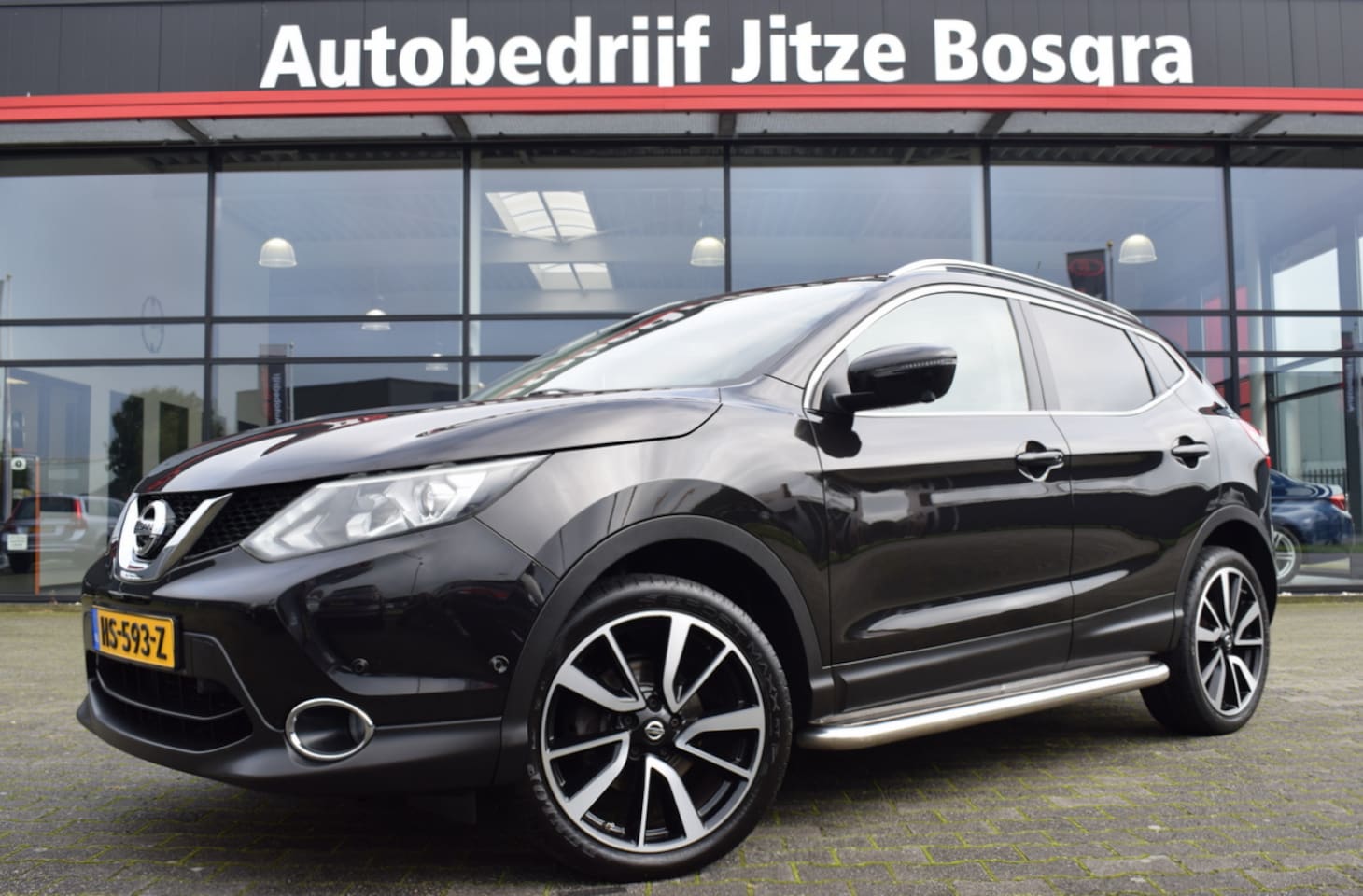 Nissan Qashqai - 1.6 164pk Tekna Panoramadak | Zwart Leder | LED | Full Map Navi | 360°Camera | Volledig On - AutoWereld.nl